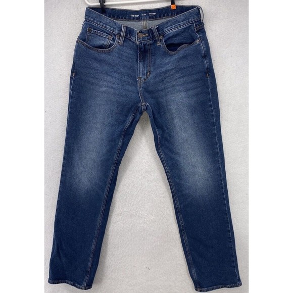 Old Navy Other - Old Navy Jeans Mens Size 32x32 Blue Denim Classic Straight Built In Flex Pants